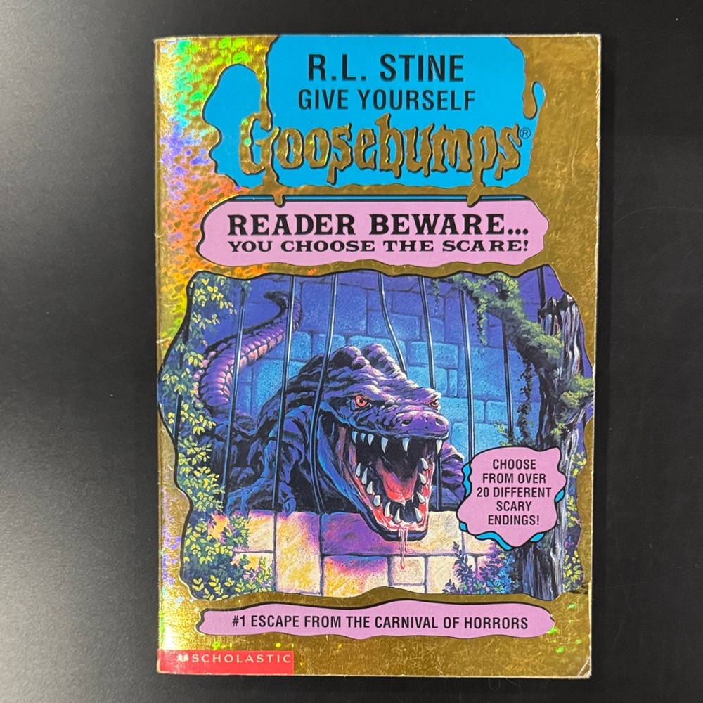 Give Yourself Goosebumps #1: Escape From The Carnival of Horrors - Novel